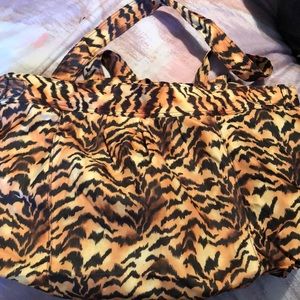 Tiger Print Bag